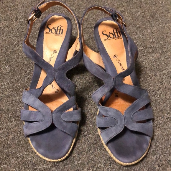 Sofft Shoes - Sofft suede wedges